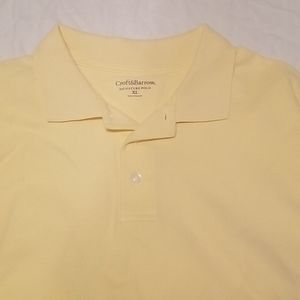 Polo Shirt Yellow short sleeves